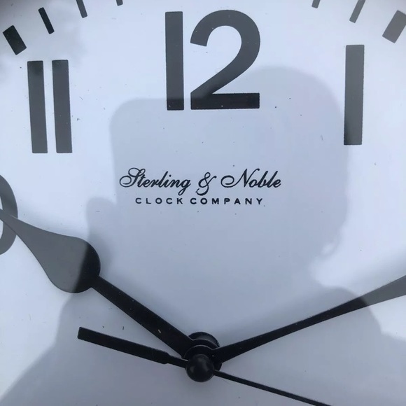 Mainstay Sterling and Noble Gold Wall Clock new - Picture 4 of 5